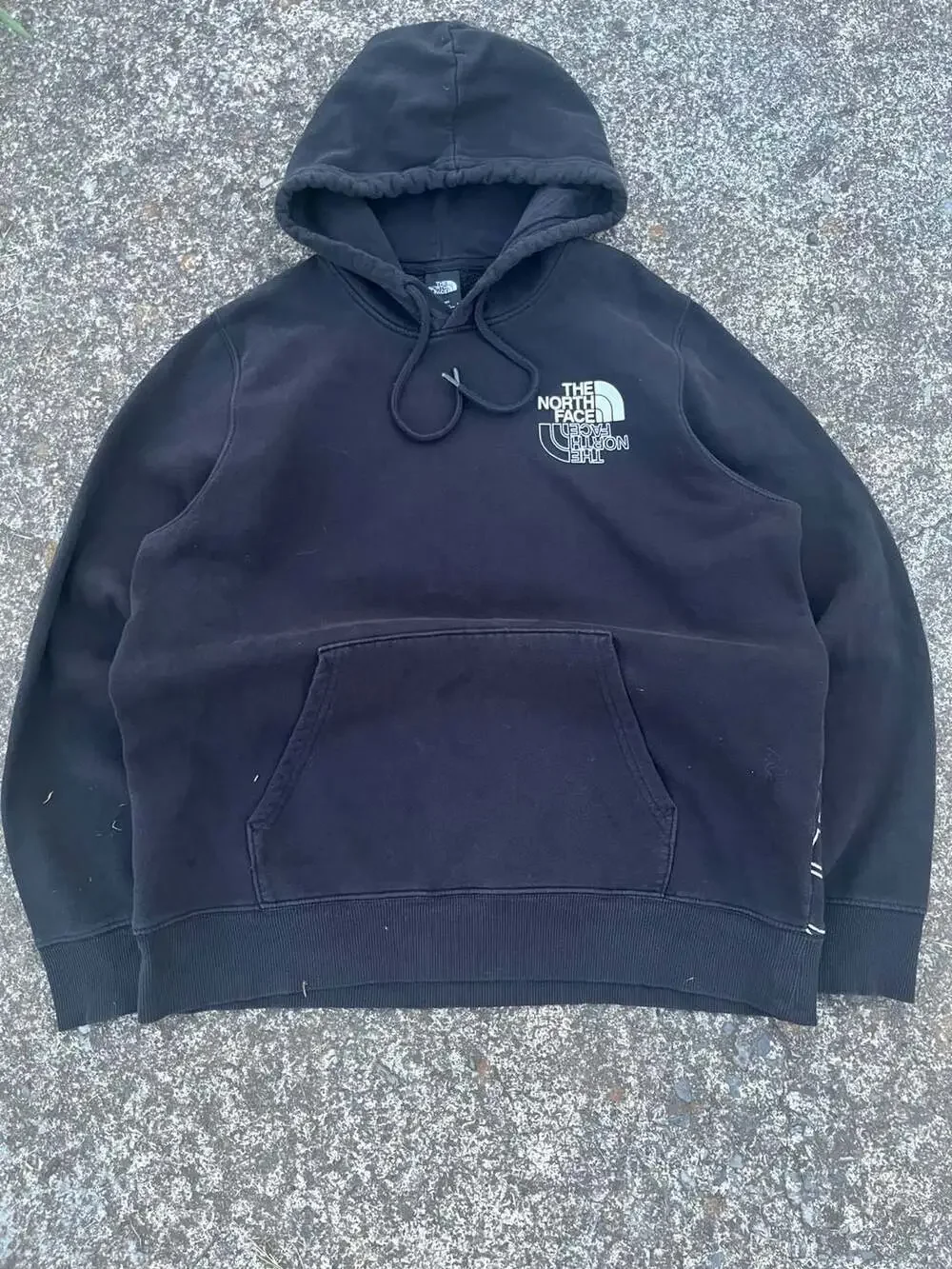 The North Face All-Over Print Logo Pullover Hoodie
